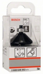 Bosch -nusklembimo freza su atraminiu guoliuku, dviašmenė
