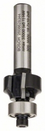 Bosch -suapvalinimo frezos su atraminiu guoliuku, dviašmenės