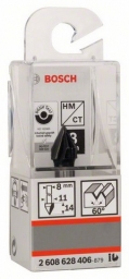 Bosch -V formos išdrožų freza, dviašmenė, kietlydinio