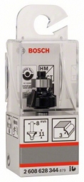 Bosch -suapvalinimo frezos su atraminiu guoliuku, dviašmenės