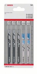 Bosch 5 dalių siaurapjūklių rinkinys (su universaliu kotu)