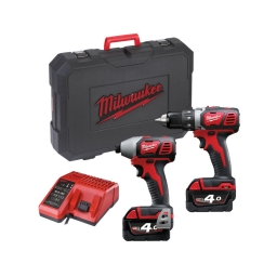 Akum. įrankių rinkinys Milwaukee M18BPP2D-402C