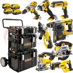 DeWALT DCK895P4 akum. įrankių komplektas 8 vnt 18 V 4x5,0 Ah