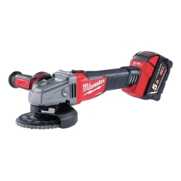 Akum. kampinis šlifuoklis Milwaukee M18 CAG125X-502X
