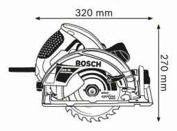 Diskinis pjūklas BOSCH GKS 65