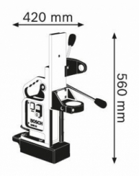 Magnetinis gręžimo stovas BOSCH GMB 32