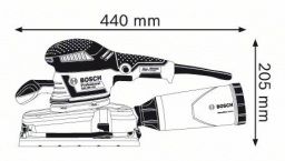 Vibracinis šlifuoklis BOSCH GSS 280 AVE