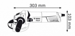 Kampinio šlifavimo mašina BOSCH GWS 11-125