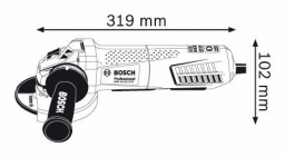 Kampinis šlifuoklis Bosch GWS 15-125CIPX