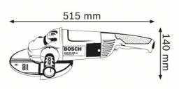 Kampinis šlifuoklis BOSCH GWS 22-230 JH