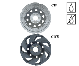 Deimantinė betono šlifavimo taurė CWB125